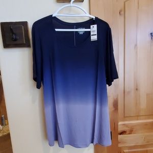 Lane Bryant  Purple Ombre Tee. 18/20